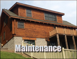  Pittsboro, North Carolina Log Home Maintenance